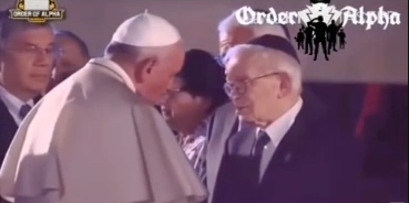 Papst zu Besuch bei den Zionisten